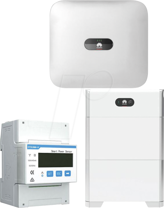 HU 4KTL 10KWH - Huawei Sun 2000 4kW Hybrid Wechselrichter + 10 kWh Speicher-Set von Huawei