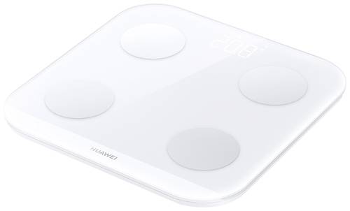 HUAWEI Scale 3 (Dobby-B19) Digitale Personenwaage Wägebereich (max.)=150kg Weiß Mit Bluetooth von Huawei