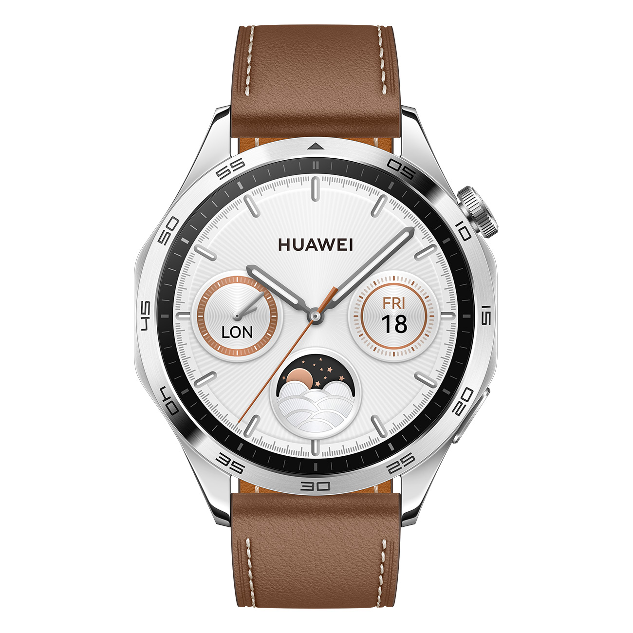 HUAWEI WATCH GT4 46mm Braun | Smartwatch | 46mm / 1.43 Zoll | 5 ATM Wasserbest?ndigkeit | IP68-Zertifiziert | Bluetooth, NFC, GPS HUAWEI WATCH GT4 46mm Braun | Smartwatch | 46mm / 1.43 Zoll | 5 ATM Wasserbest?ndigkeit | IP68-Zertifiziert | Bluetooth, NFC, GPS von Huawei