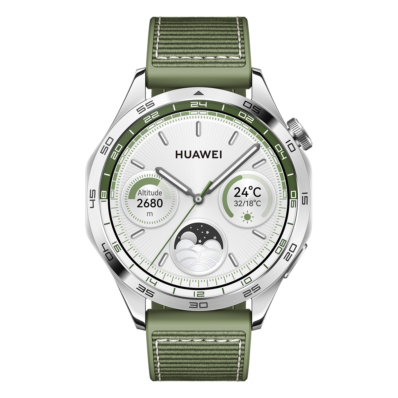 HUAWEI WATCH GT4 46mm Gr?n | Smartwatch | 46mm / 1.43 Zoll | 5 ATM Wasserbest?ndigkeit | IP68-Zertifiziert | Bluetooth, NFC, GPS von Huawei