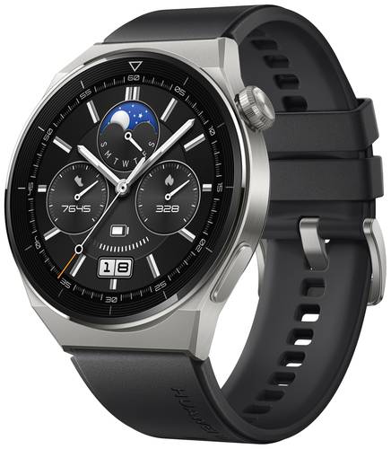 HUAWEI Watch GT3 Pro Smartwatch 46mm Uni Schwarz HUAWEI Watch GT3 Pro Smartwatch 46mm Uni Schwarz von Huawei