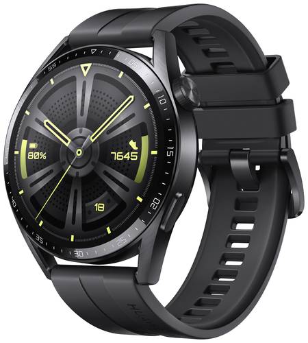 HUAWEI Watch GT3 Smartwatch 46mm Uni Schwarz HUAWEI Watch GT3 Smartwatch 46mm Uni Schwarz von Huawei