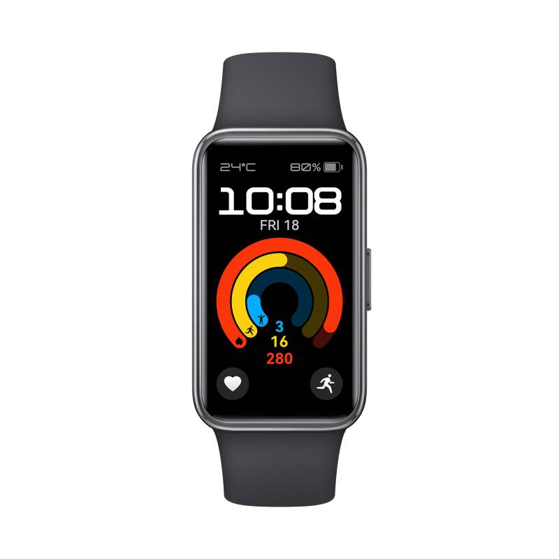 Huawei Band 9 Schwarz | Fitness-Tracker | 14 Tage Akkulaufzeit | Magnetische Ladestation | AMOLED | 5 ATM Wasserbest?ndigkeit | TruSeenTM 5.5 von Huawei