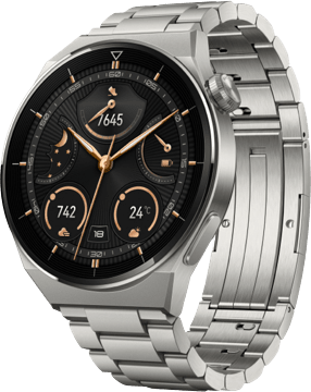 Huawei GT 3 Pro Smartwatch, Titangehäuse, 46 mm von Huawei