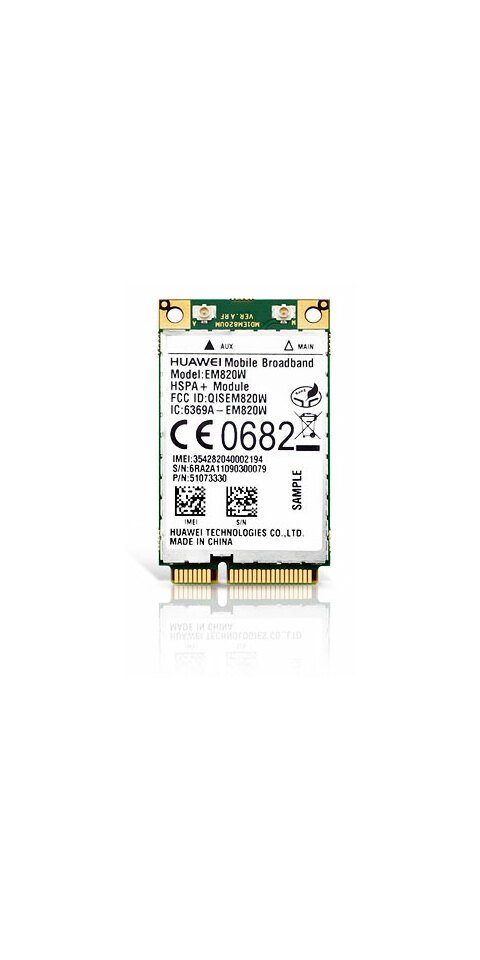 Huawei HSPA / UMTS / EDGE Mini-PCIe Modem + GPS (Huawei EM820W) Netzwerk-Adapter von Huawei