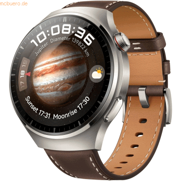 Huawei Huawei Watch 4 Pro Classic (Medes-L19L), Dark Brown Leather von Huawei