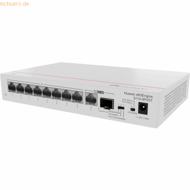 Huawei Huawei eKit Switch S110-8P2ST Huawei Huawei eKit Switch S110-8P2ST von Huawei