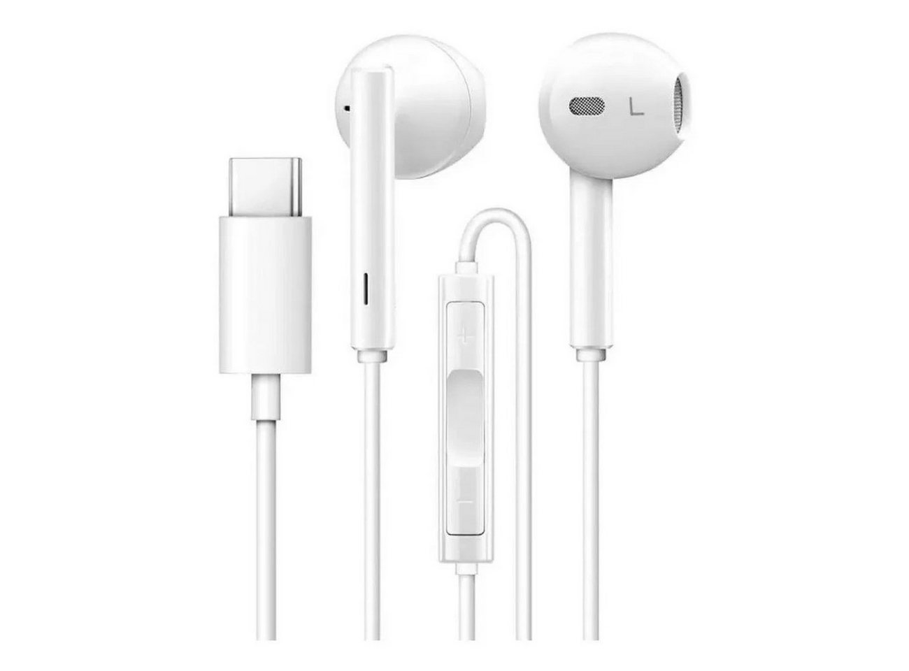 Huawei In-Ear-Kopfhörer 1,2m USB-Typ-C-Stereo-Set Weiß mit Fernbedienung In-Ear-Kopfhörer Huawei In-Ear-Kopfhörer 1,2m USB-Typ-C-Stereo-Set Weiß mit Fernbedienung In-Ear-Kopfhörer von Huawei