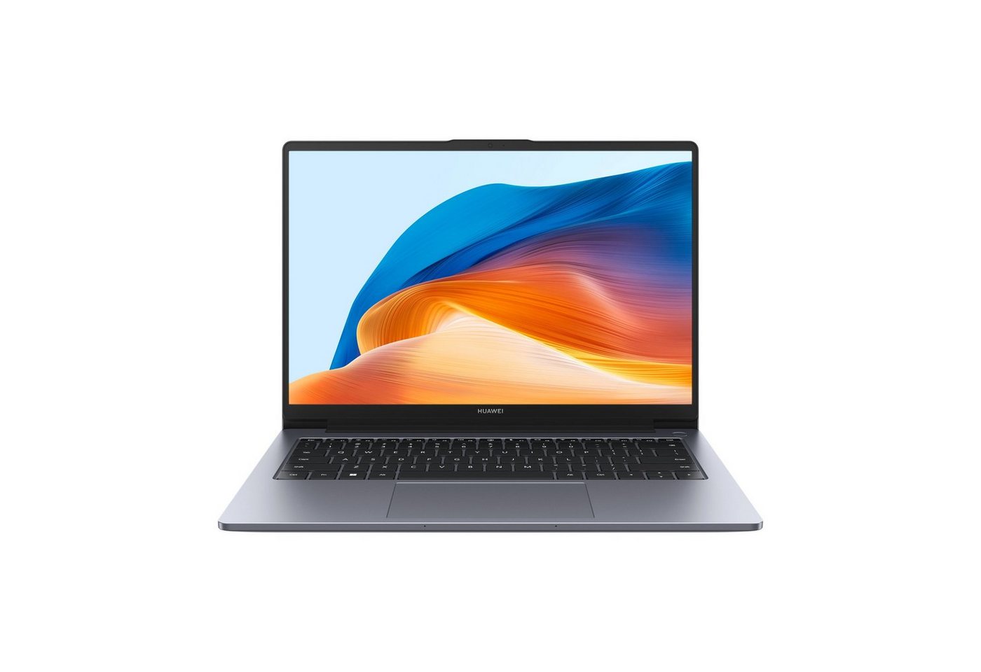 Huawei MateBook D14 2023 Intel Core i5 512GB SSD 16GB RAM Notebook (35,6 cm/14 Zoll, Intel Core i5 1240P, Iris Xe Graphics, vorinstalliertes Windows 11 Home und Fingerabdrucksensor) von Huawei