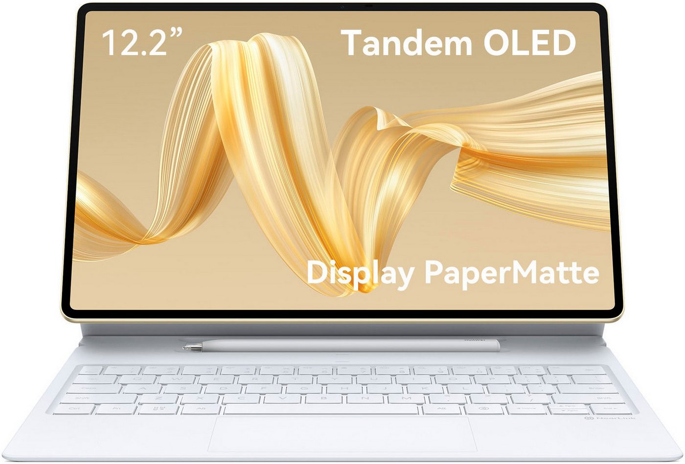 Huawei Matepad Pro 12.2 WiFi 12+512G inkl. Tastatur Tablet (12,2", 512 GB, HarmonyOS, 10.000 mAh Akku, 13 MP + 8 MP Dual-Kamera, Wi-Fi 6, 4 Lautsprecher) von Huawei