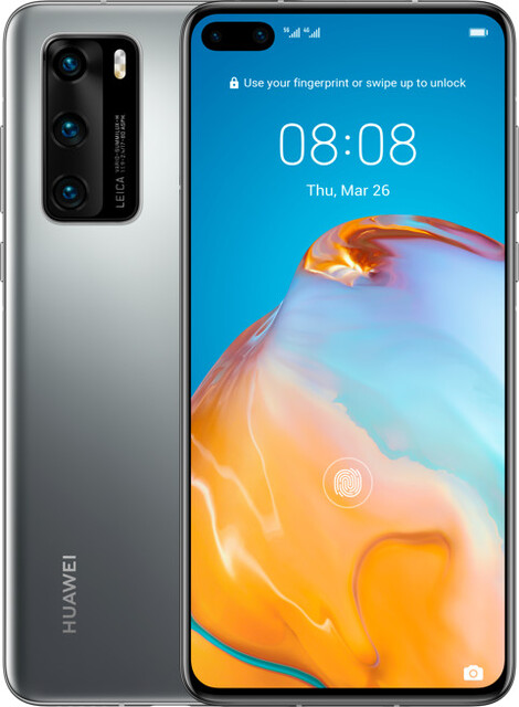 Huawei P40 128GB Dual-SIM frost silver von Huawei