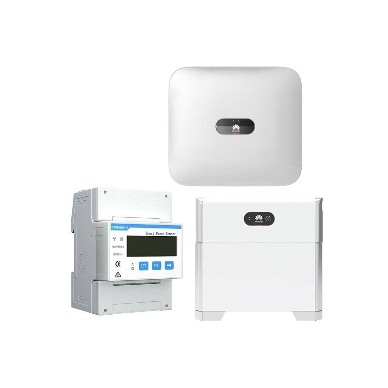 Huawei Sun 2000 3.68KTL-L1 3.68kW Hybrid Wechselrichter mit 5 kWh Solarspeicher-Set mit 0% MwSt nach §12 Abs. 3 UstG von Huawei