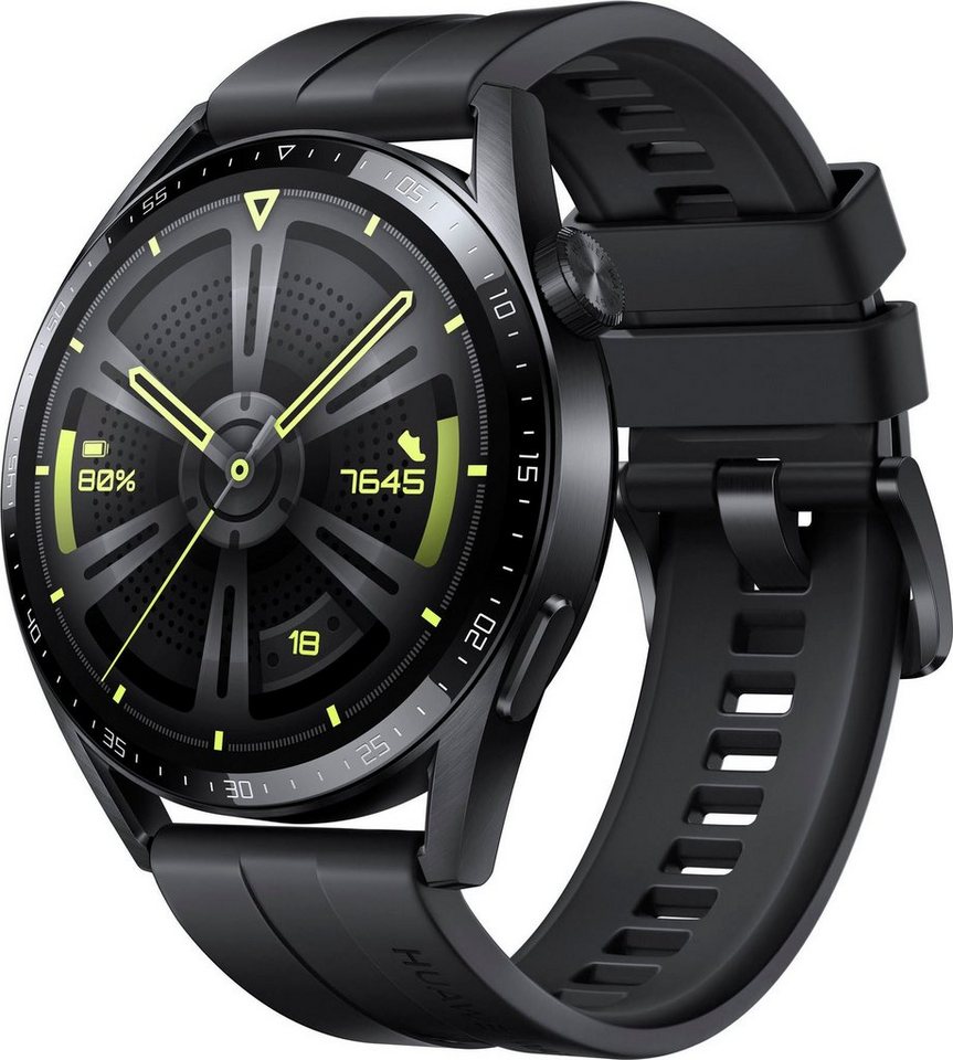 Huawei WATCH GT3 46mm Smartwatch (3,63 cm/1,43 Zoll, Huawei Lite OS), 3 Jahre Herstellergarantie von Huawei