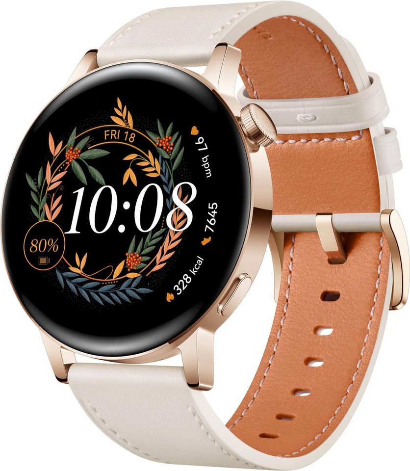 Huawei WATCH GT3 Smartwatch (3,35 cm/1,32 Zoll), 3 Jahre Herstellergarantie von Huawei