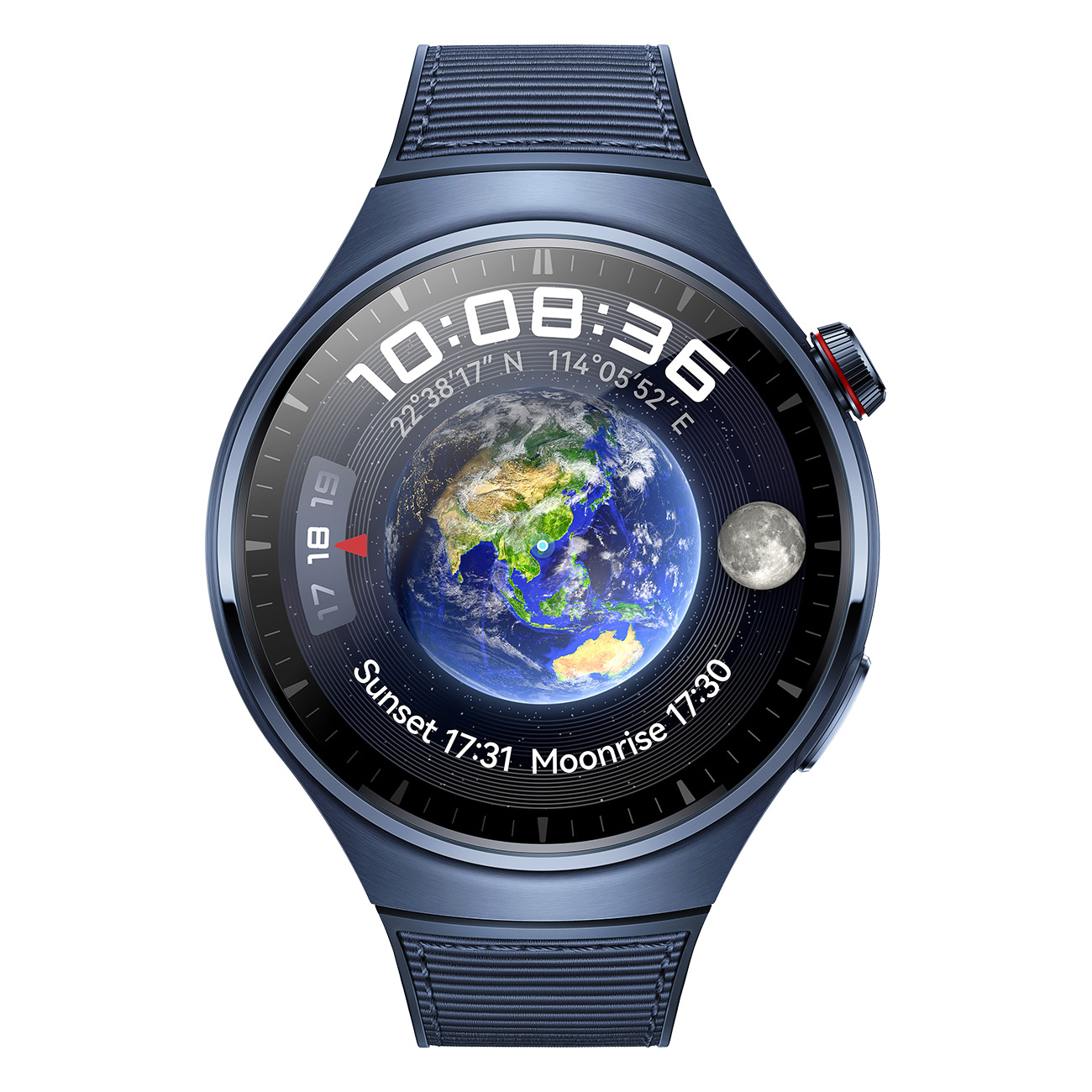 Huawei Watch 4 Pro Blau | Smartwatch | 1.5 Zoll AMOLED Display | 466 x 466 px, 310 ppi | HarmonyOS | 2GB RAM & 32GB Speicher | 5ATM Wasserdicht | NFC von Huawei