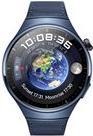 Huawei Watch 4 Pro - Titanium Blue - intelligente Uhr mit Riemen - Verbundmaterial - Blau - Handgelenkgr��e: 140-210 mm - Anzeige 3,8 cm (1.5") - 32GB - LTE, NFC, Bluetooth - 4G - 65 g (55020ALW) von Huawei