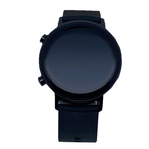 Huawei Watch GT 2 42mm Edelstahlgehäuse schwarz Silikonarmband schwarz von Huawei