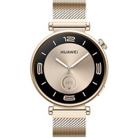 Huawei Watch GT 4 Smartwatch 41mm (Aurora) gold, gold Milanaise AMOLED-Display von Huawei