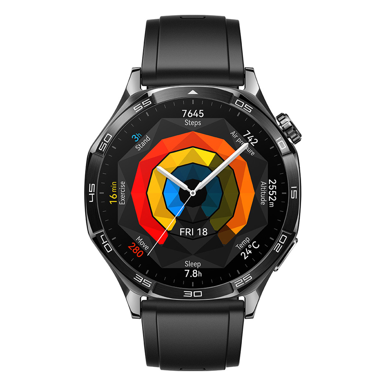 Huawei Watch GT 5 46mm Schwarz | Smartwatch | TruSeenTM 6.0 | Herzfrequenz-Monitoring | SpO2-Erkennung | Zyklus-Tracking | AMOLED Farbdisplay Huawei Watch GT 5 46mm Schwarz | Smartwatch | TruSeenTM 6.0 | Herzfrequenz-Monitoring | SpO2-Erkennung | Zyklus-Tracking | AMOLED Farbdisplay von Huawei