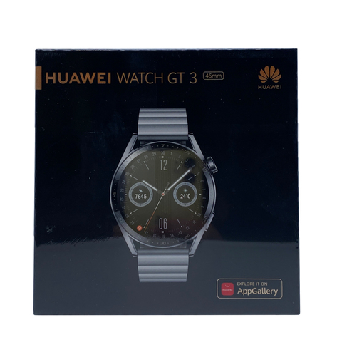 Huawei Watch GT3 46mm Bluetooth Edelstahlgehäuse silber von Huawei
