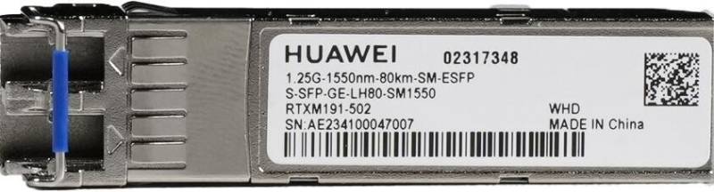 Huawei eKit Transceiver S-SFP-GE-LH80-SM1550 Single-Mode 1G eSFP LC 80km von Huawei