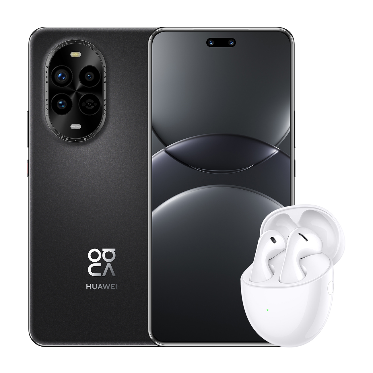 Huawei nova 13 Pro schwarz | Smartphone | FHD Display | 120Hz | 12 GB RAM | 512 GB Speicher | 50 MP Ultra Vision Kamera | 60 MP Frontkamera | 5000 mAh von Huawei