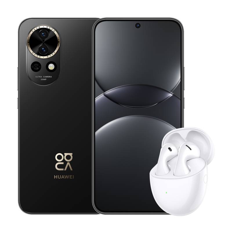 Huawei nova 13 schwarz | Smartphone | FHD Display | 120 Hz | 12 GB RAM | 256 GB Speicher | 50 MP Ultra Vision Kamera | 60 MP Frontkamera | 5000 mAh von Huawei