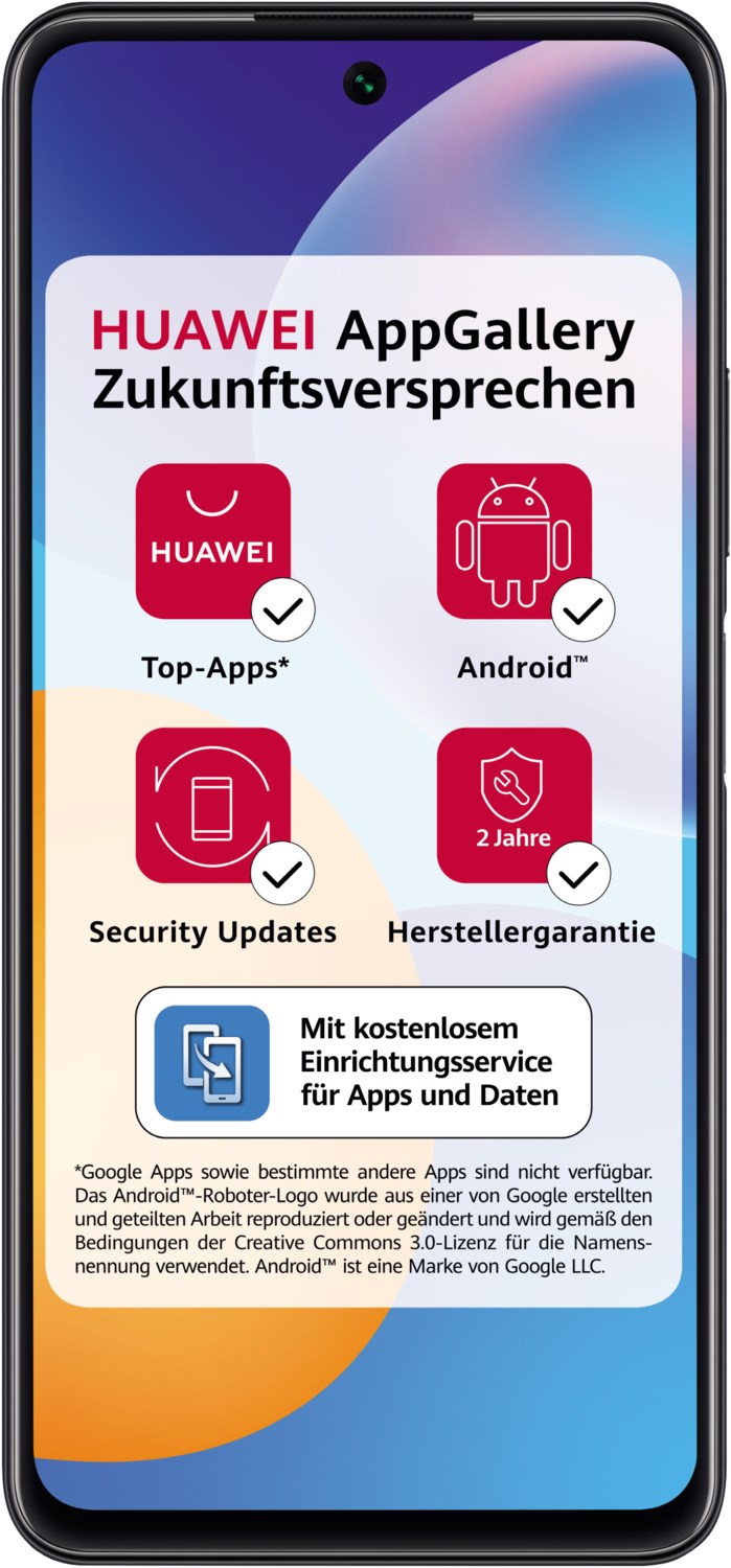 P smart (2021) Smartphone midnight black von Huawei