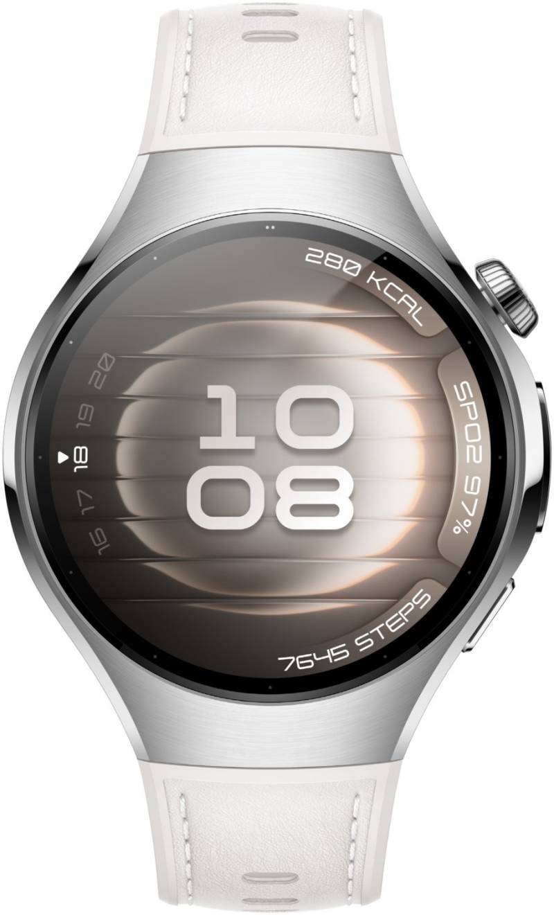Watch 5 (42mm) Smartwatch mit Kompositarmband weiß von Huawei