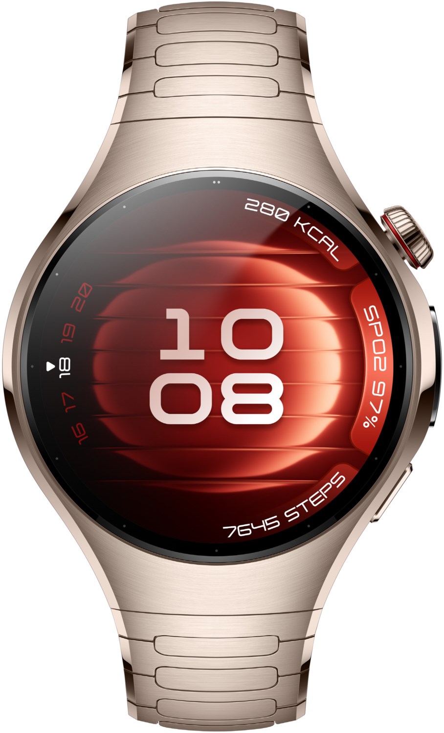 Watch 5 (42mm) Smartwatch mit Titanarmband sand/gold von Huawei