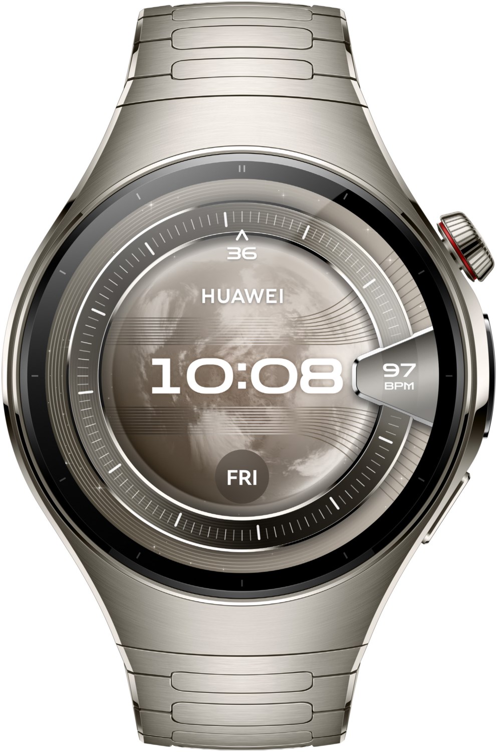 Watch 5 (46mm) Smartwatch mit Titanarmband titan von Huawei