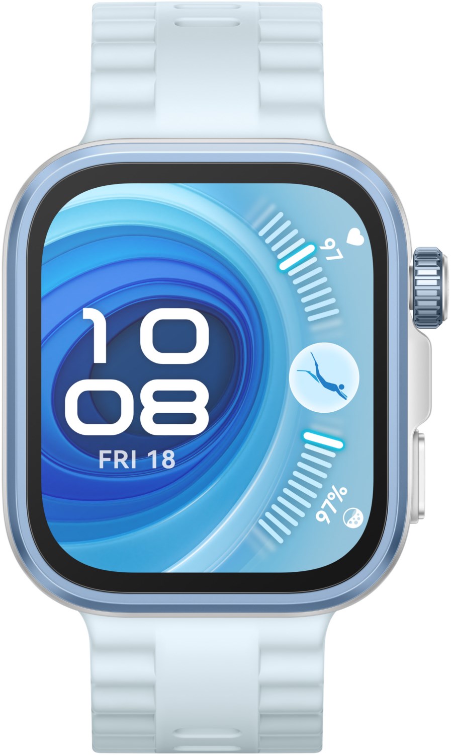 Watch Fit 4 Pro Sportuhr mit Fluorelastomer-Armband blau Watch Fit 4 Pro Sportuhr mit Fluorelastomer-Armband blau von Huawei