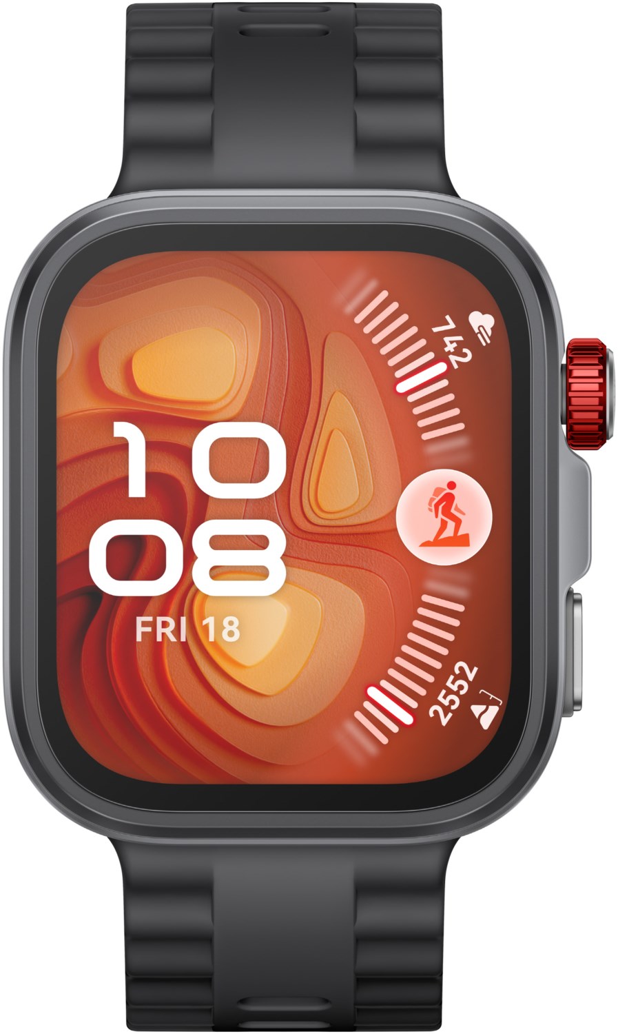 Watch Fit 4 Pro Sportuhr mit Fluorelastomer-Armband schwarz Watch Fit 4 Pro Sportuhr mit Fluorelastomer-Armband schwarz von Huawei