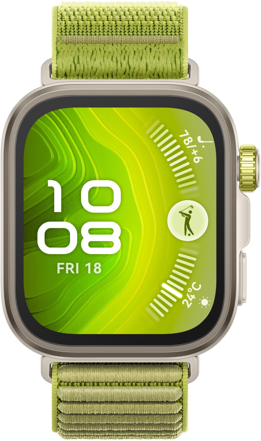 Watch Fit 4 Pro Sportuhr mit Nylonarmband grün Watch Fit 4 Pro Sportuhr mit Nylonarmband grün von Huawei