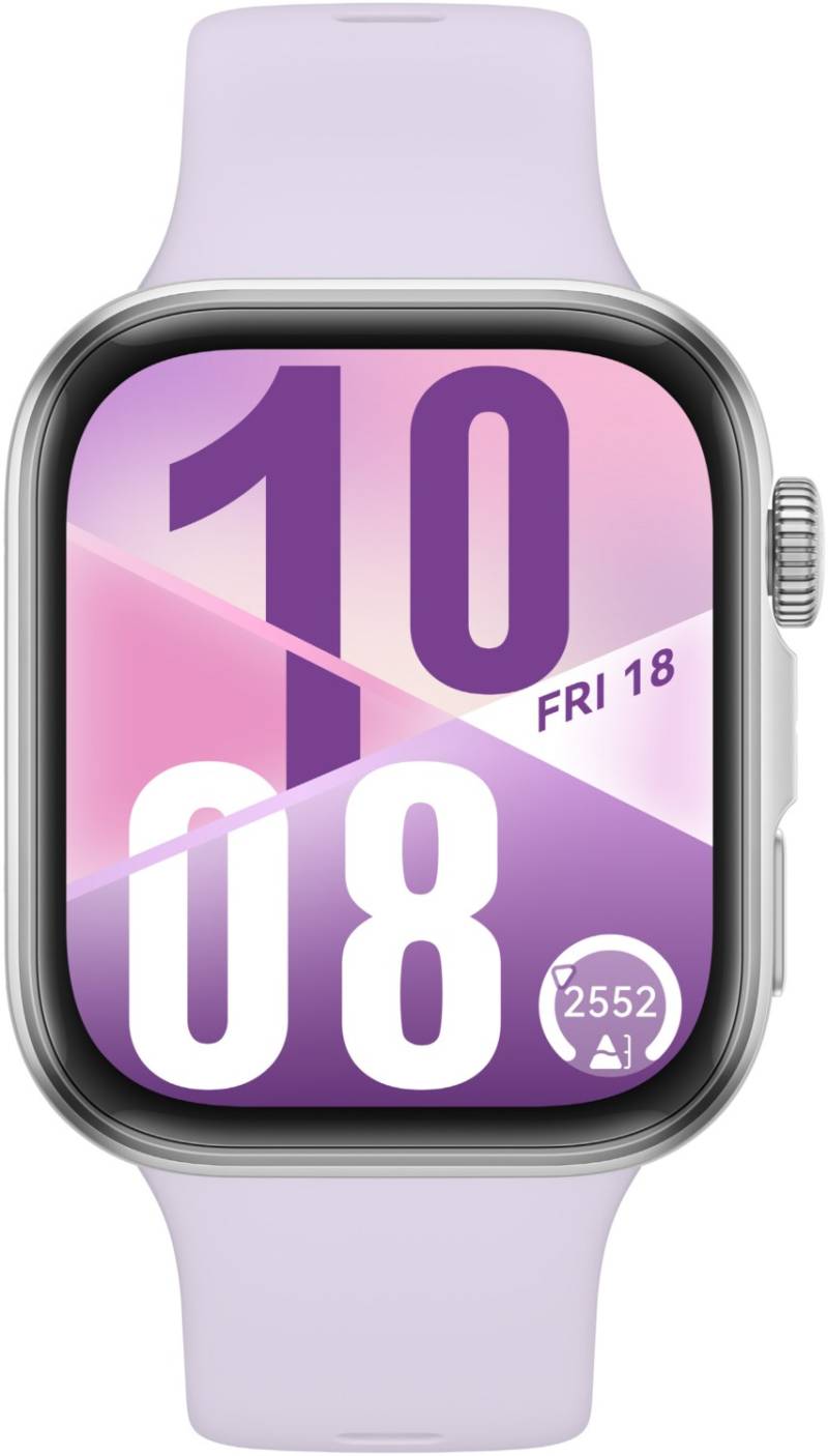 Watch Fit 4 Sportuhr mit Fluorelastomer-Armband violett von Huawei