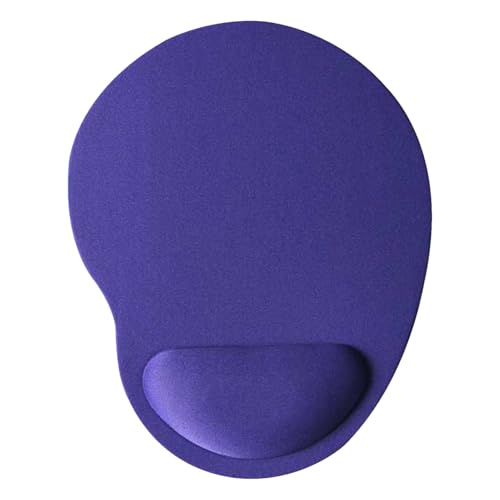 Huayeex Mäusepad, Handgelenkstütze, EVA, Mäusematte mit Memory-Schaum-Auflage, rutschfester Komfort mit ergonomischem Maus-Pad mit Handgelenkauflage, Computerzubehör von Huayeex