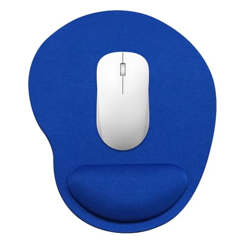 Huayeex Mäusepad, Handgelenkstütze, EVA, Mäusematte mit Memory-Schaum-Auflage, rutschfester Komfort mit ergonomischem Maus-Pad mit Handgelenkauflage, Computerzubehör von Huayeex