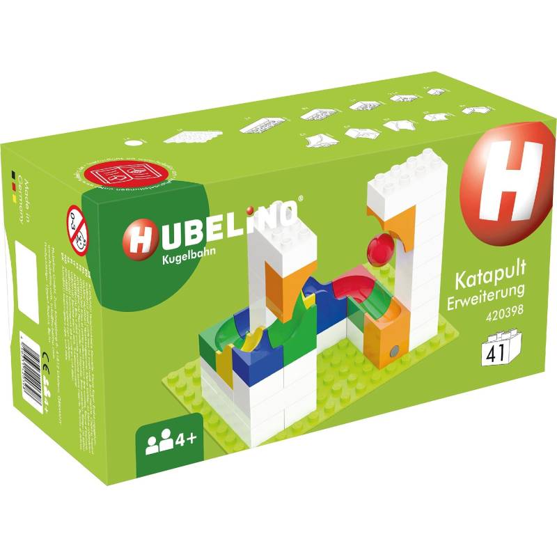 Kugelbahn Katapult Erweiterung von Hubelino