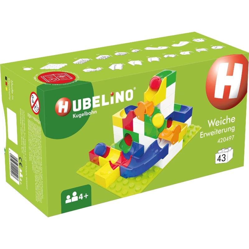 Kugelbahn Weiche Erweiterung von Hubelino