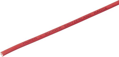 Huber & Suhner 12420026 Litze Radox® 155 1 x 0.75mm² Rot Meterware von Huber+Suhner