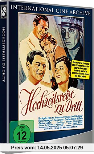 Hochzeitsreise zu dritt (1939) International Cine Archive # 013 - Limited Edition auf 1200 Stück - Mit Paul Hörbiger, Theo Lingen und Grethe Weiser von Hubert Marischka