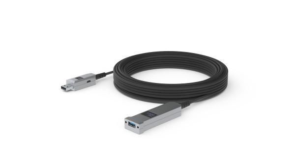 Huddly - USB-Kabel - USB Typ A (M) bis USB Typ A (W) - USB 3.1 Gen 1 - 5 m - Active Optical Cable (AOC) von Huddly