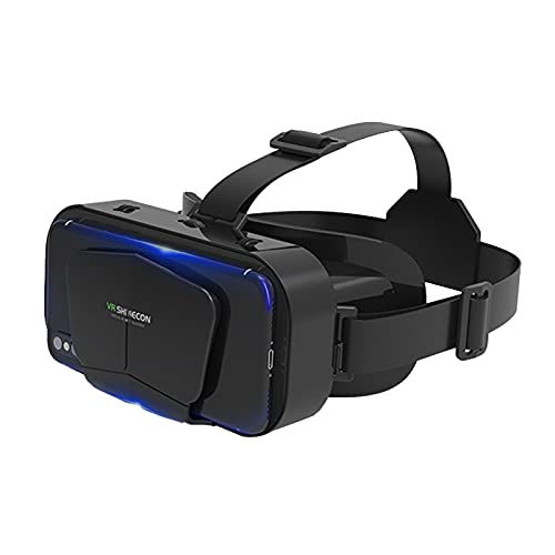 Hudhowks Am Kopf befestigte 3D Virtual Reality VR-Brille Leichte, langlebige Handy-Filmspiel Myopie Verfügbar Helm Smart Digital Glasses von Hudhowks