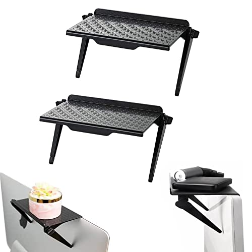 Screen Top Shelf, Bildschirmregal, Ablageregal für TV-Bildschirm, Monitor Verstellbares Bildschirm Regal für Handy Ständer, Monitorhalterung, faltbar, Displayhalter für Flachbildfernseher, Computer von Hudiepan