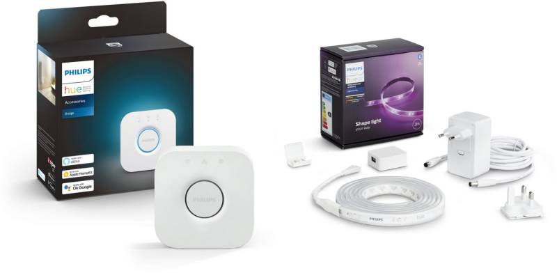 Hue LightSrtip Plus 2m Bundle inkl. Hue Bridge von Hue