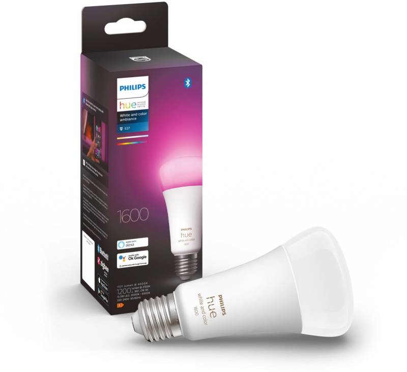 Hue W&C Amb. 13.5W A67 E27 LED-Leuchtmittel / F von Hue