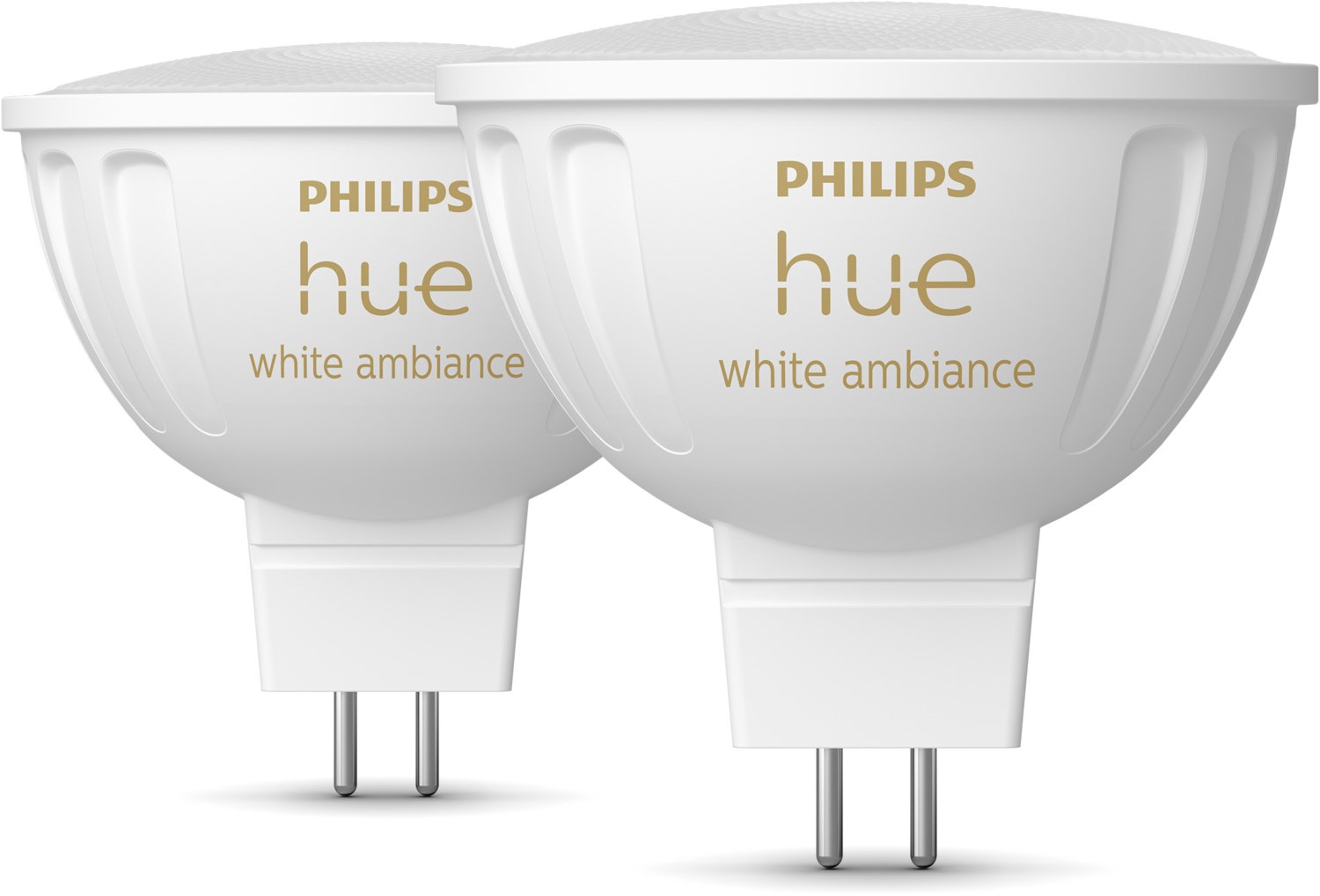 Hue White Ambiance MR16 LED-Leuchtmittel 2er Pack / G Hue White Ambiance MR16 LED-Leuchtmittel 2er Pack / G von Hue