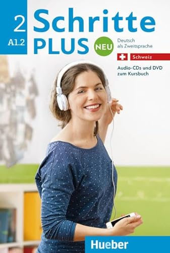 .2 : A1.2 - Medienpaket, 2 Audio-CDs und 1 DVD zum Kursbuch von Hueber Verlag