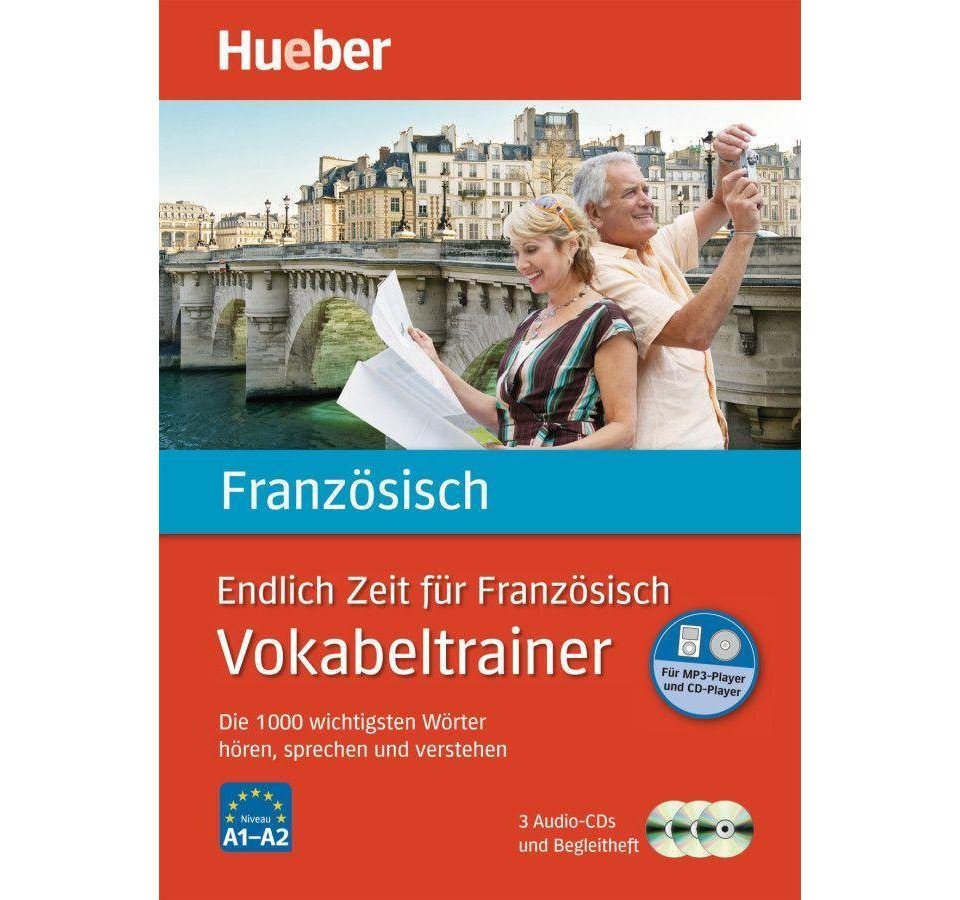 Hueber Verlag Hörspiel-CD Endlich Zeit für Französisch - Vokabeltrainer, 3 Audio-CDs von Hueber Verlag