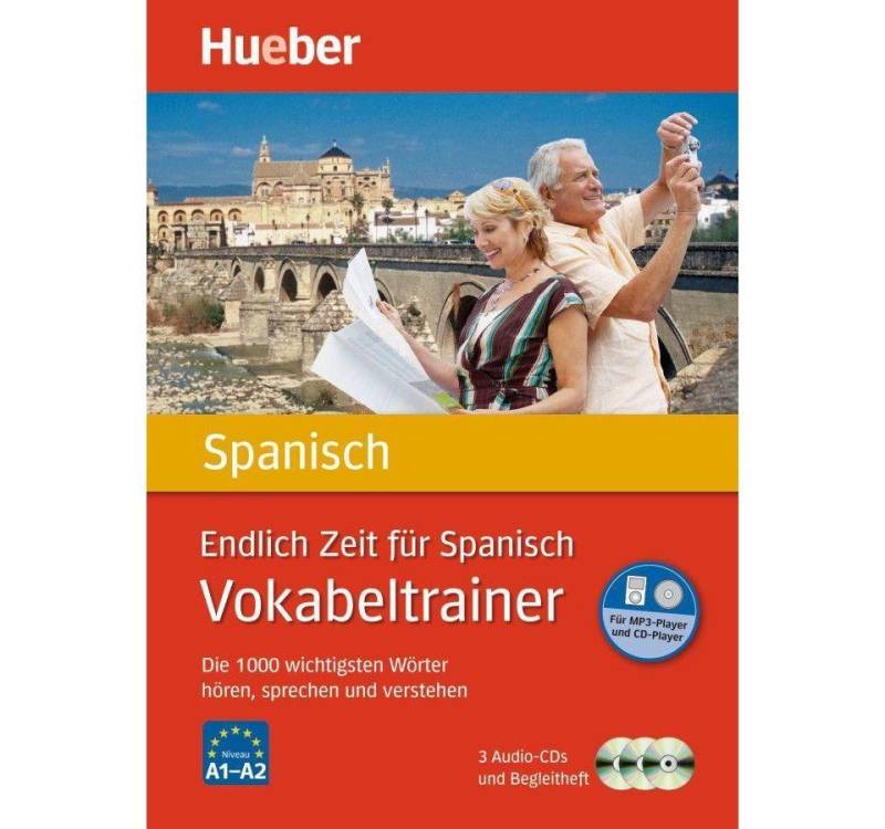 Hueber Verlag Hörspiel-CD Endlich Zeit für Spanisch - Vokabeltrainer, mit 1 Audio-CD, mit 1 B... von Hueber Verlag